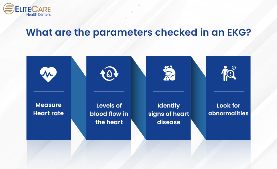 What Are the Parameters Checked in EKG?