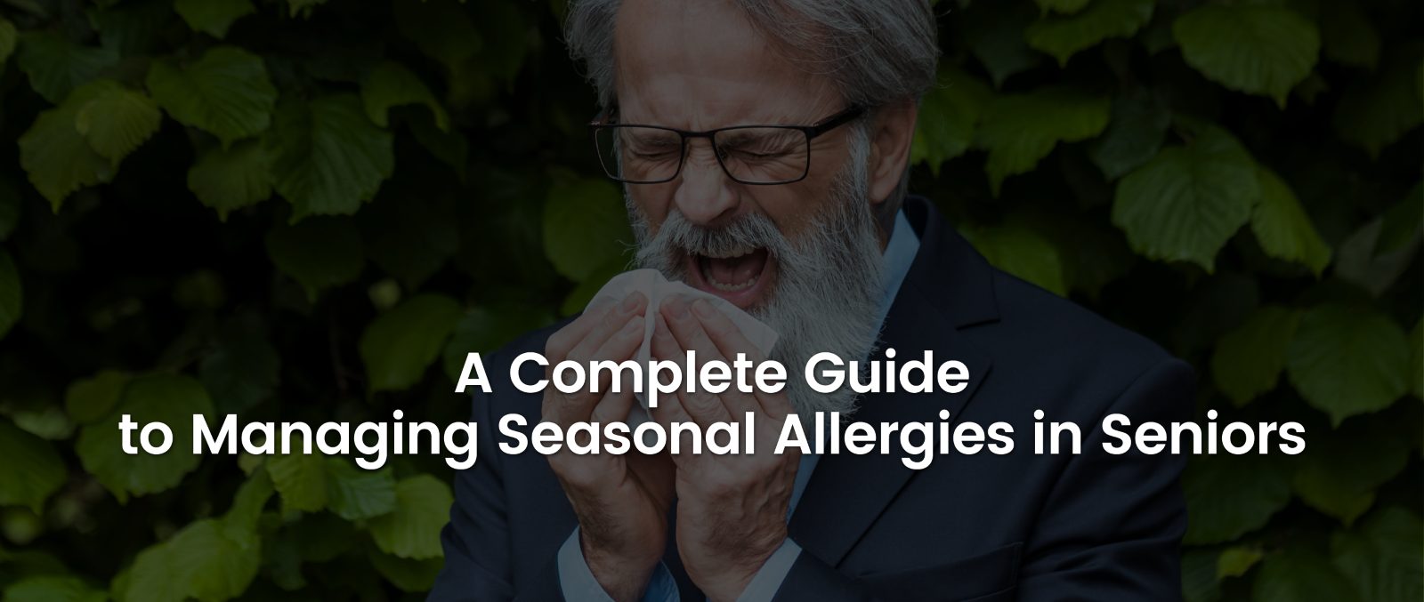 A Complete Guide to Managing Seasonal Allergies in Seniors | Banner Image