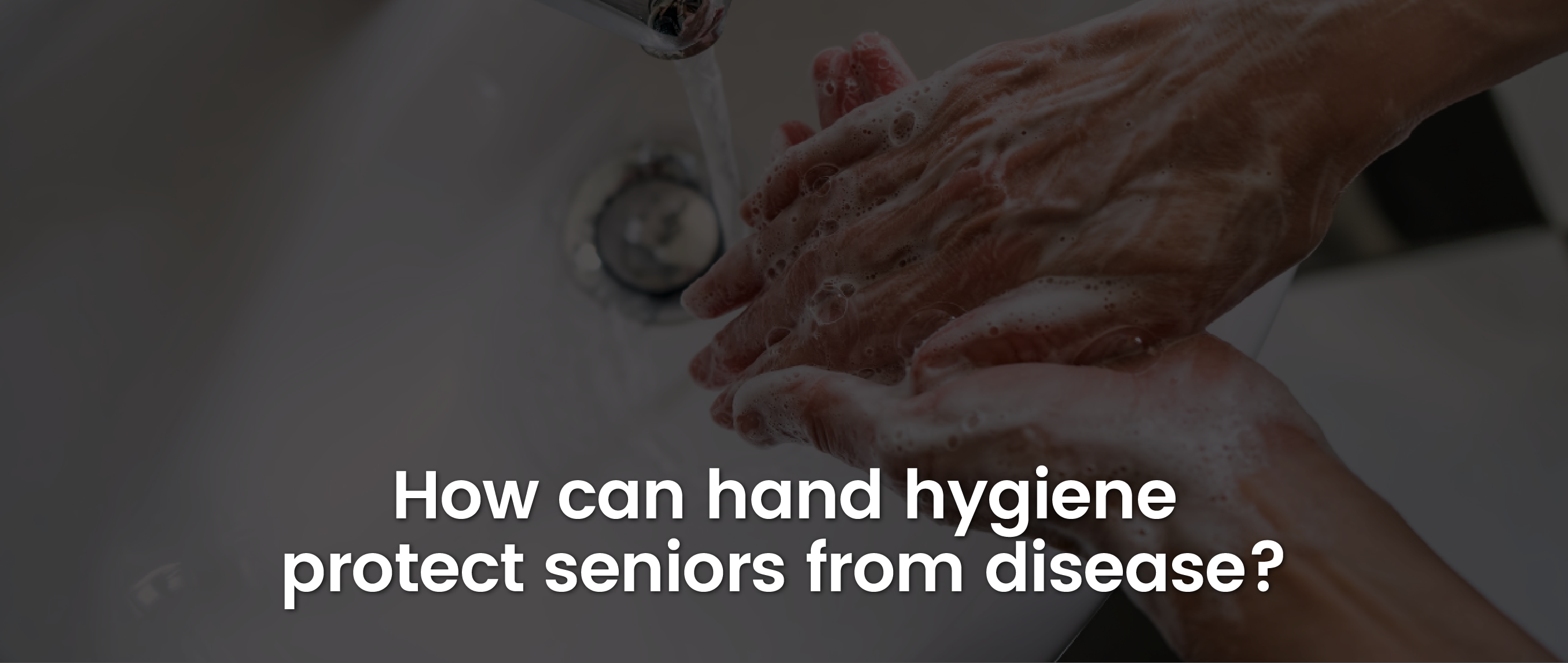 How Can Hand Hygiene Protect Seniors from Disease | Banner Image