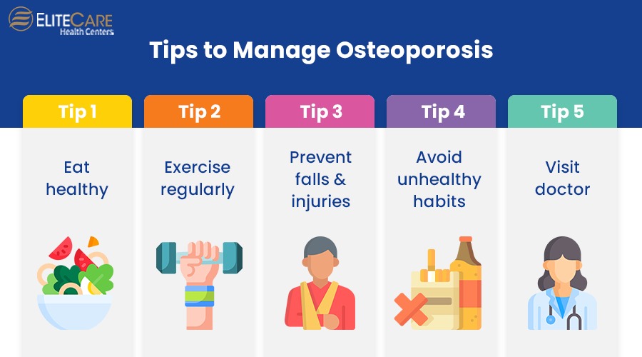 Tips to Manage Osteoporosis