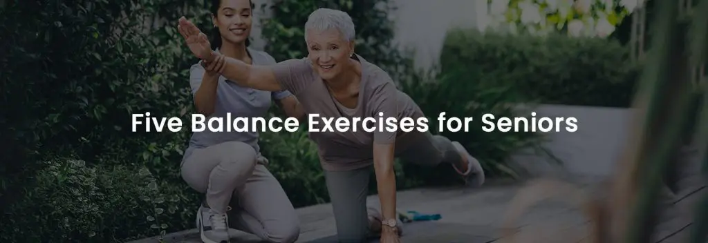 Easy balance 2025 exercises for seniors