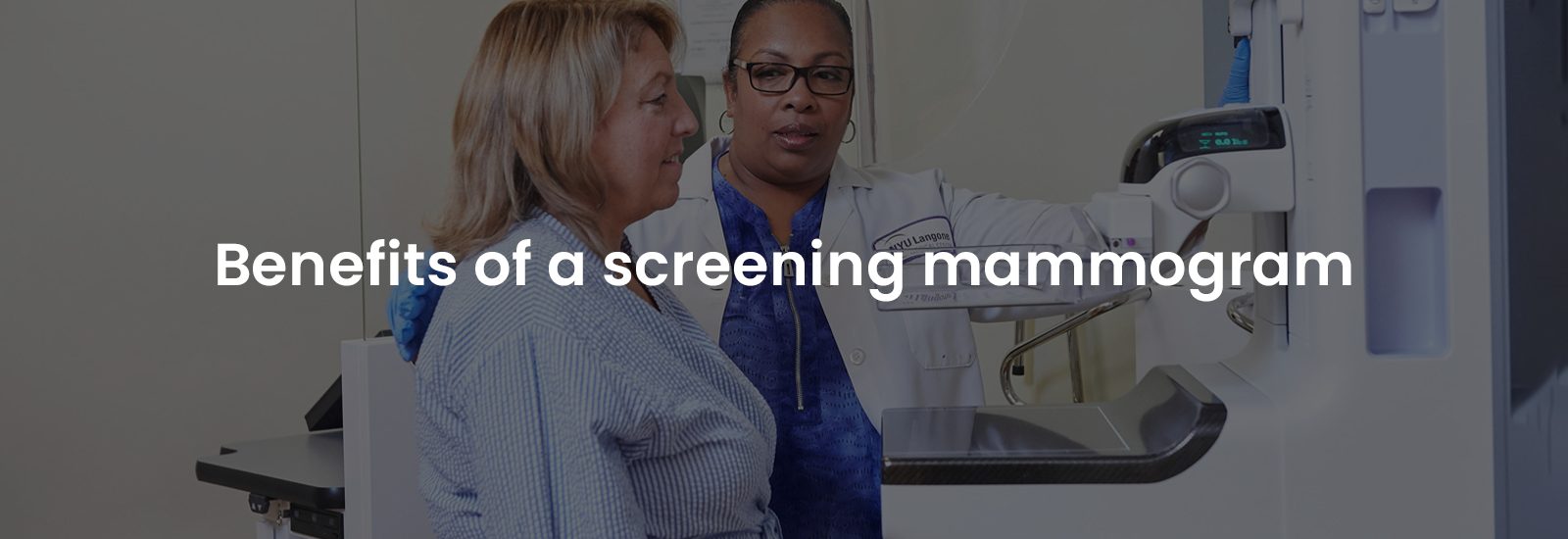 Benefits of a Screening Mammogram | Banner Image
