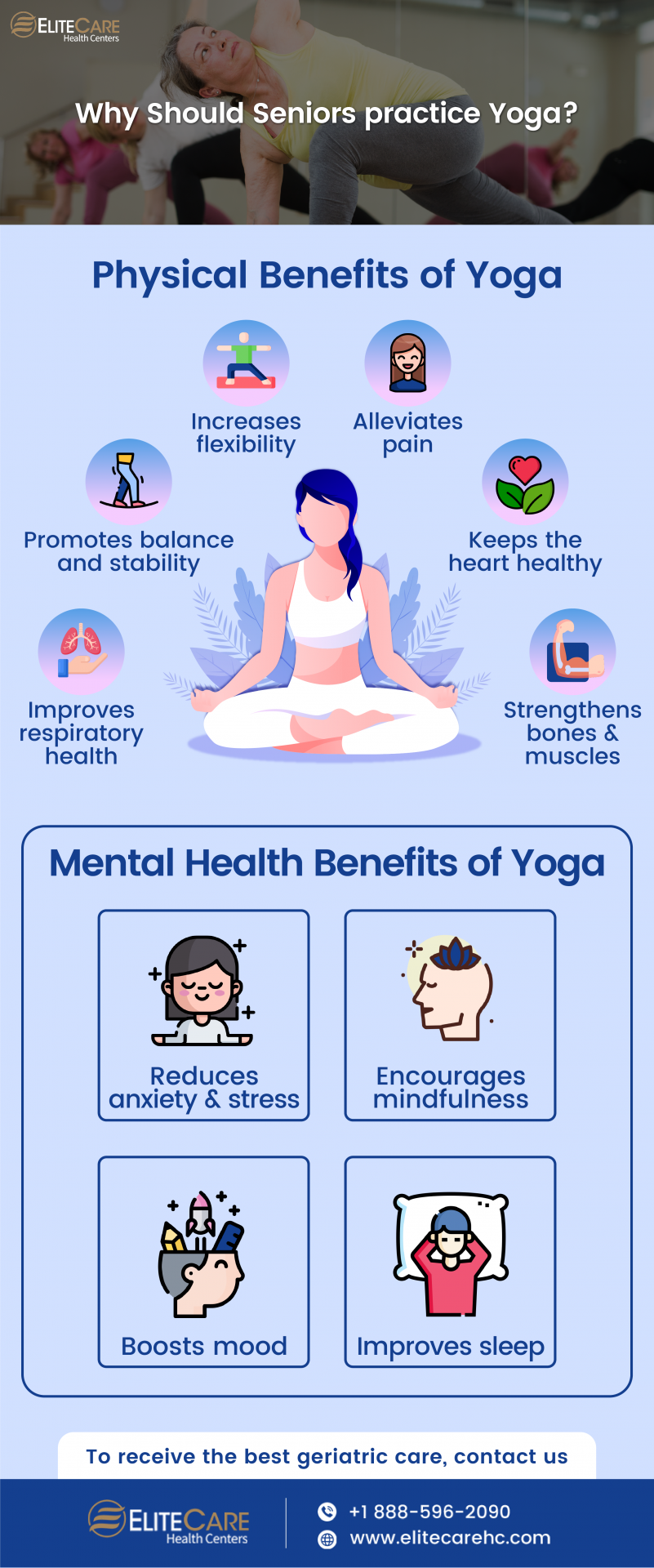 Why Should Seniors Practice Yoga? | Infographic