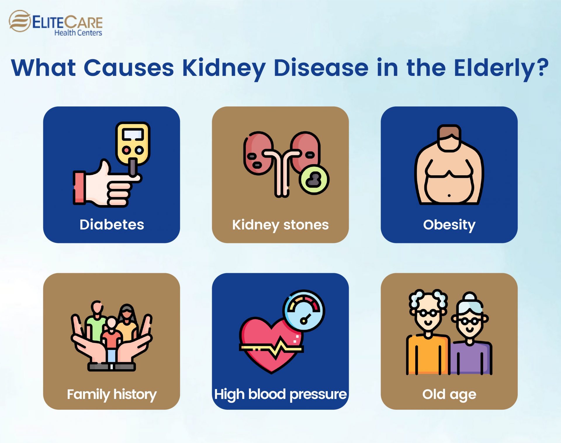 What Causes Kidney Disease in the Elderly?