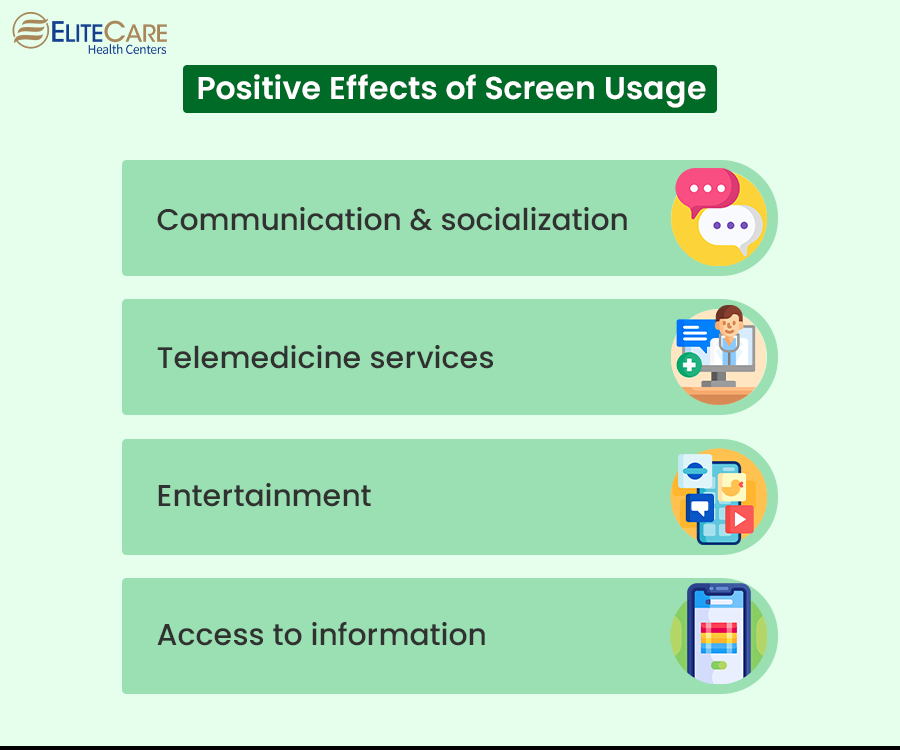 Positive Effects of Screen Usage