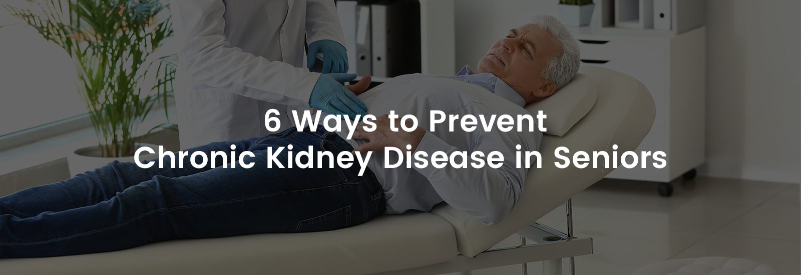 6 Ways to Prevent Chronic Kidney Disease in Seniors | Banner Image