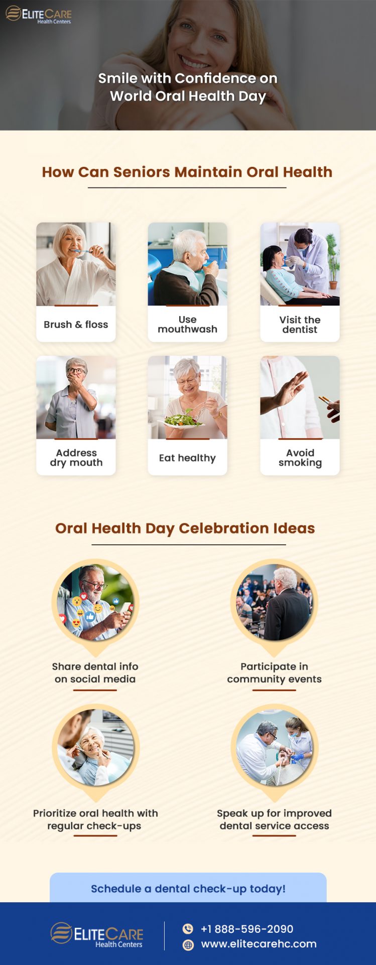 Smile with Confidence on World Oral Health Day | Infographic
