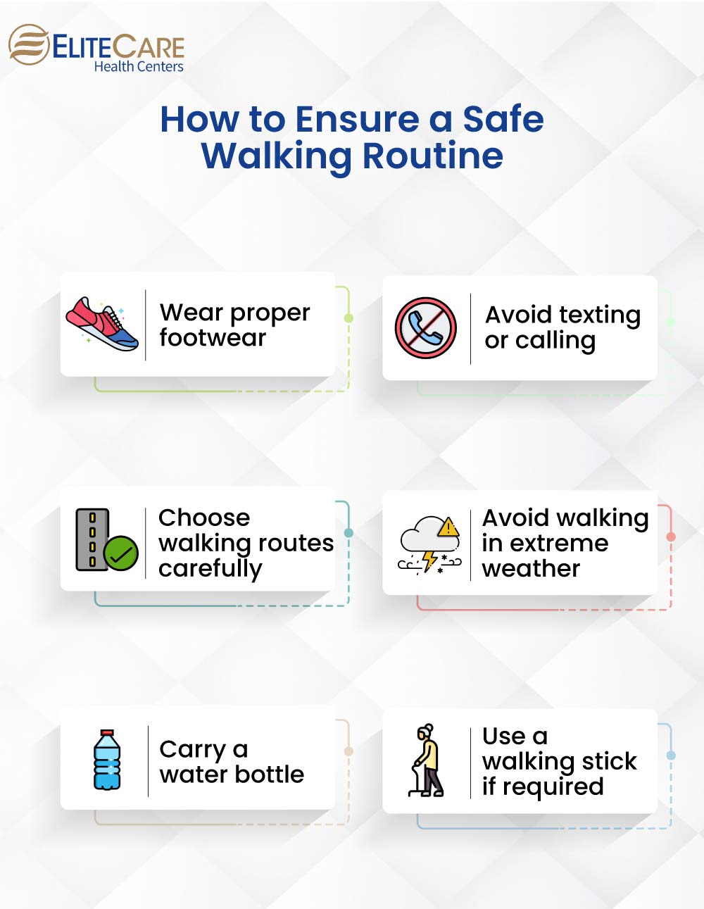 How to Ensure a Safe Walking Routine