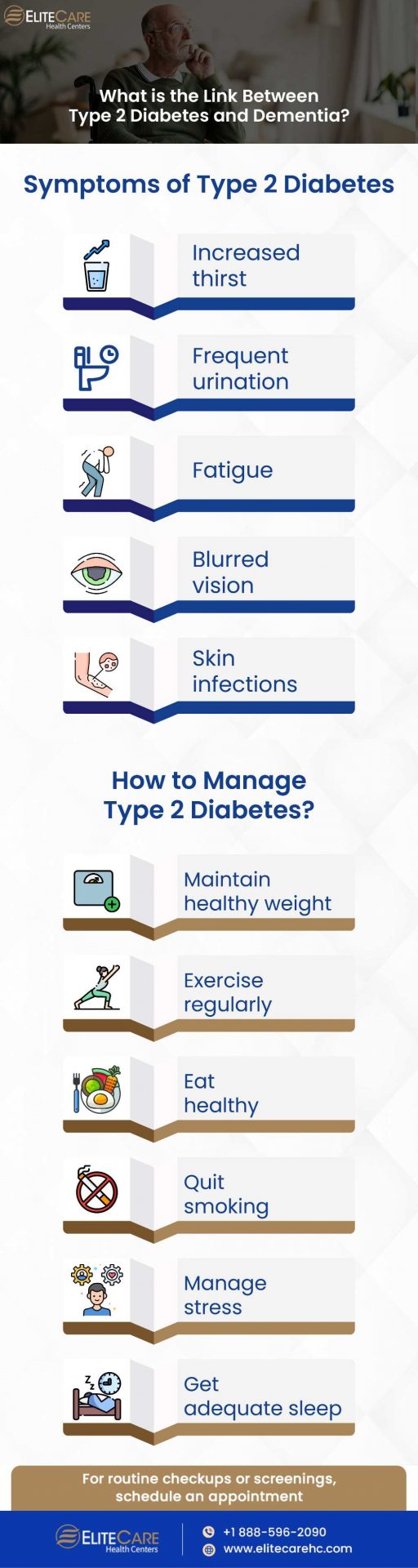 What is the Link Between Type 2 Diabetes and Dementia? | Infographic