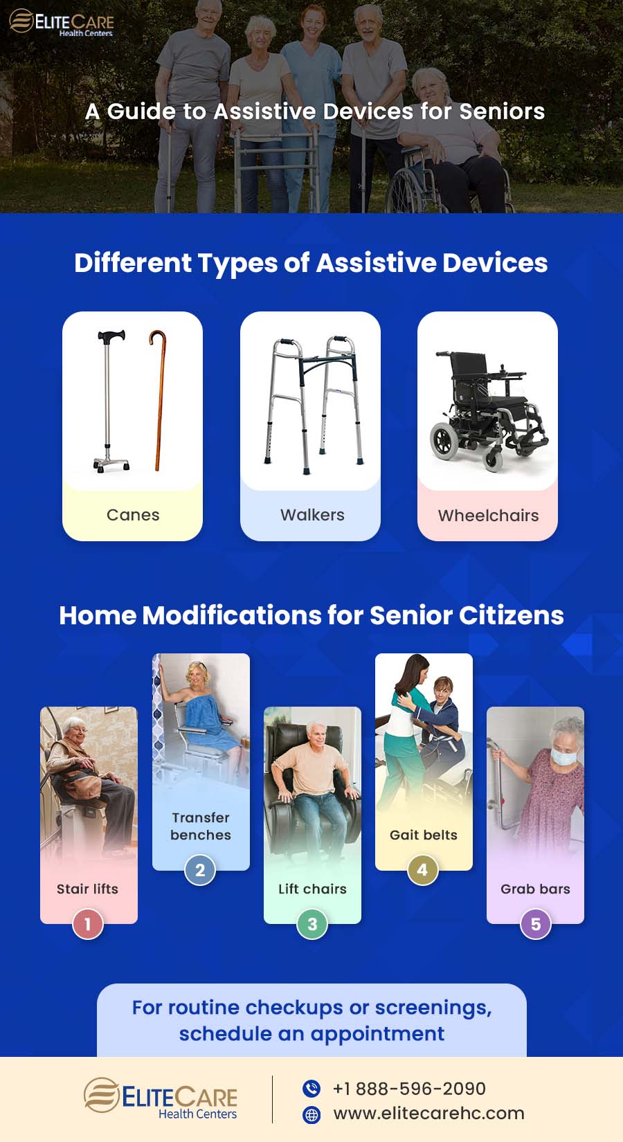 A Guide to Assistive Devices for Seniors | Infographic