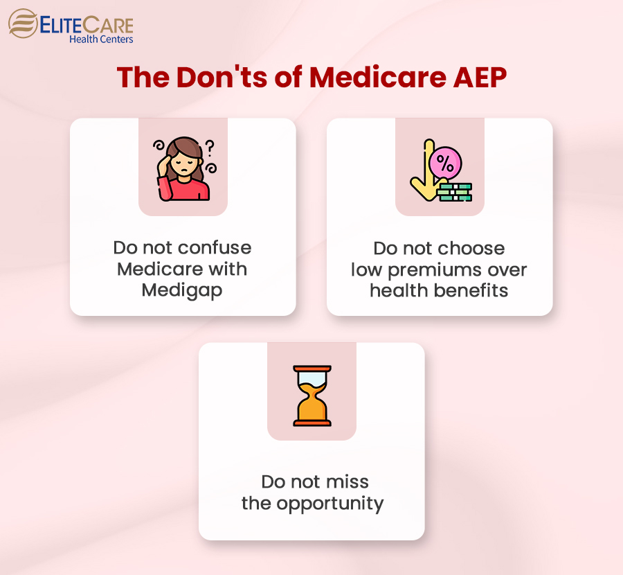 The Don’ts of Medicare AEP
