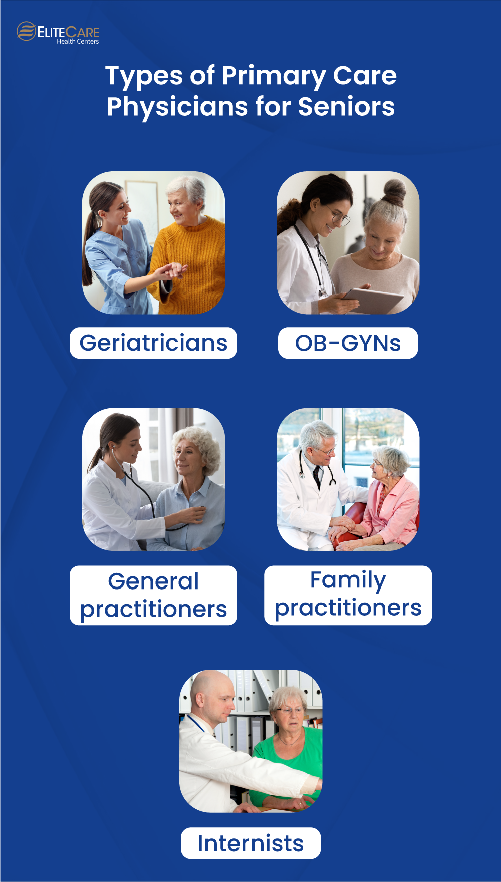 Types of Primary Care Physicians for Seniors
