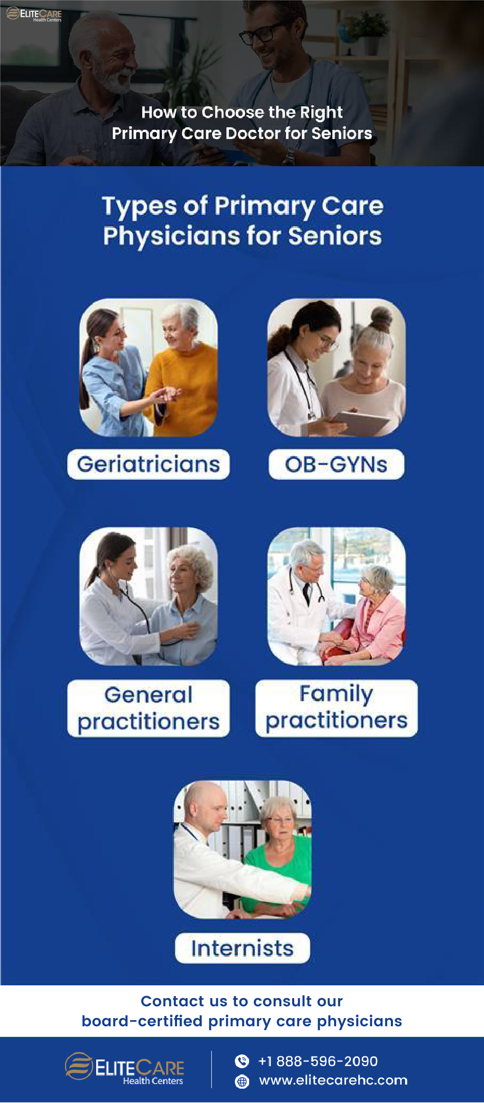 How to Choose the Right Primary Care Doctor for Seniors | Infographics