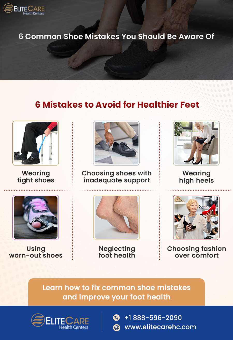6 Shoe Mistake Seniors Need to Stop Making Now | Infographic