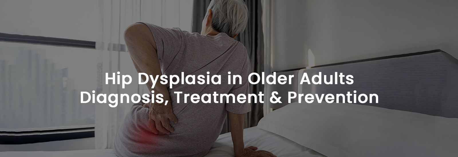Hip Dysplasia in Older Adults Diagnosis, Treatment & Prevention | Banner Image