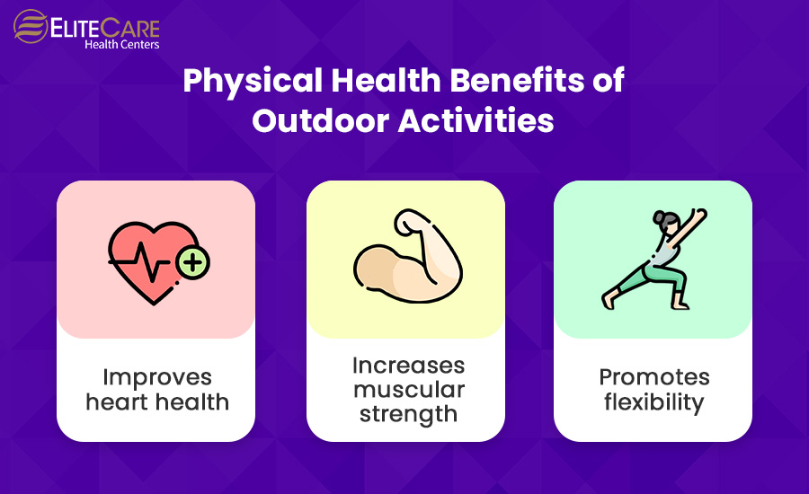 Physical Health Benefits of Outdoor Activities