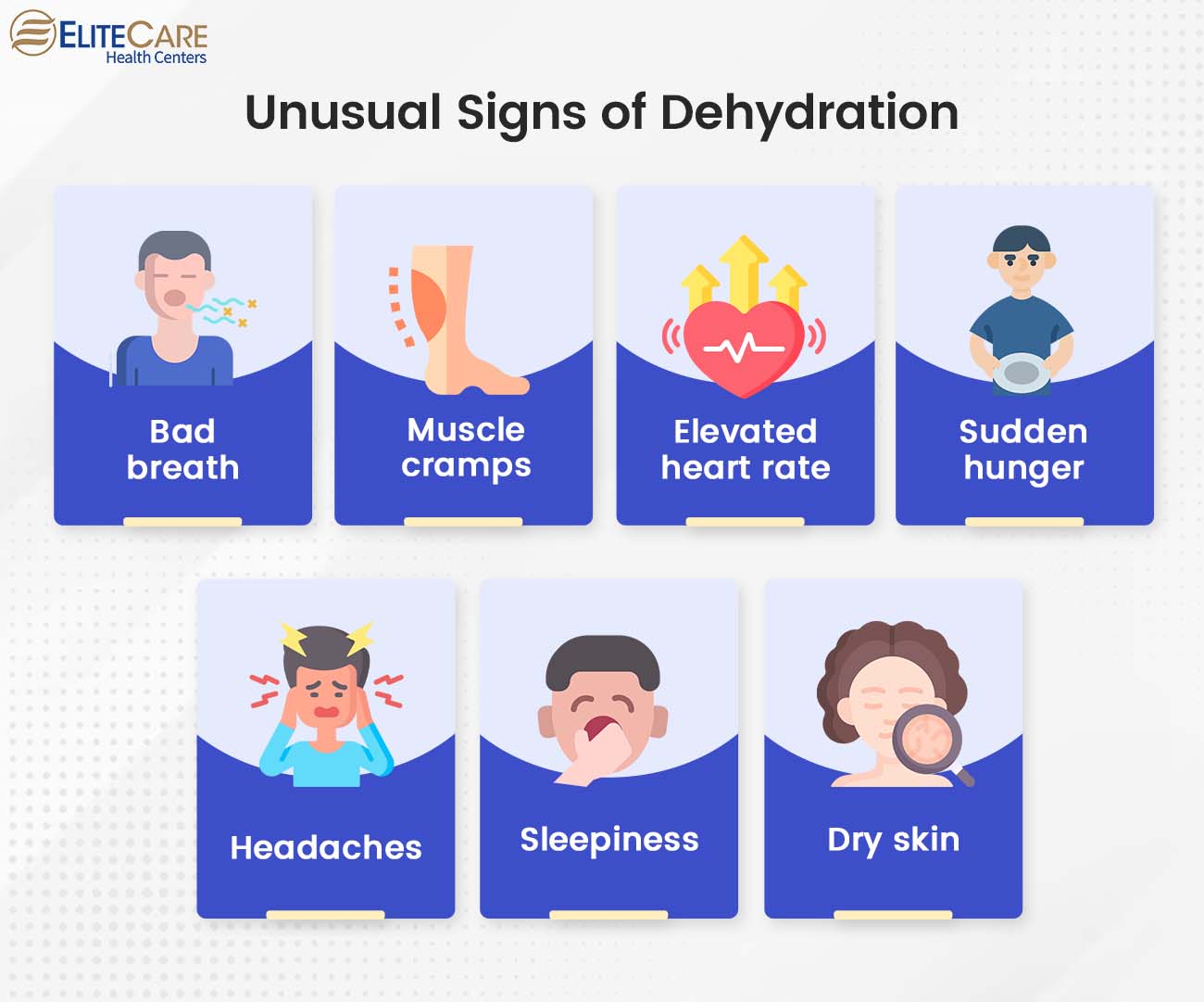 Unusual Signs of Dehydration
