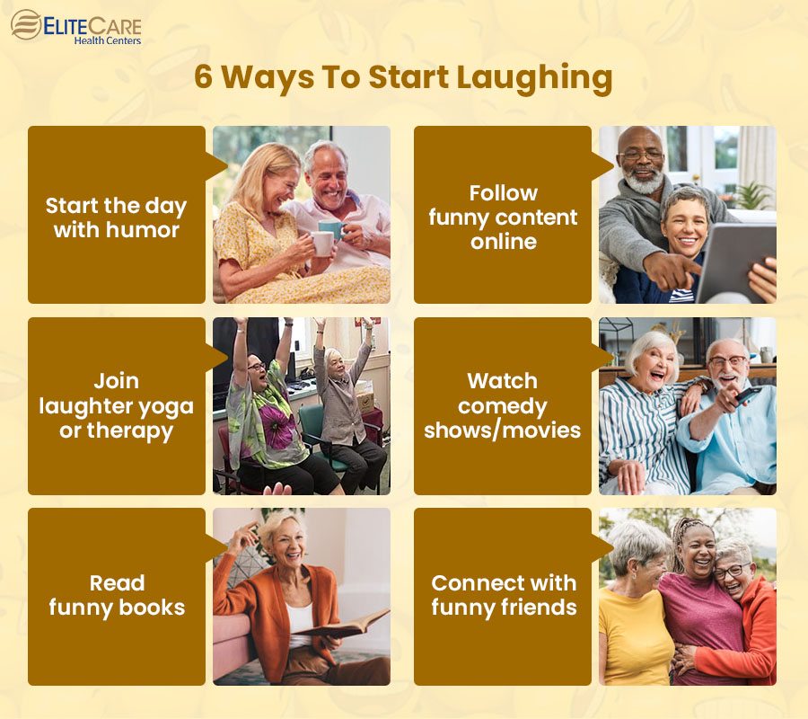6 Ways to Start Laughing