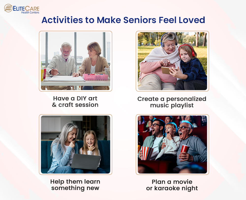 Some Activities to Make Seniors Feel Loved