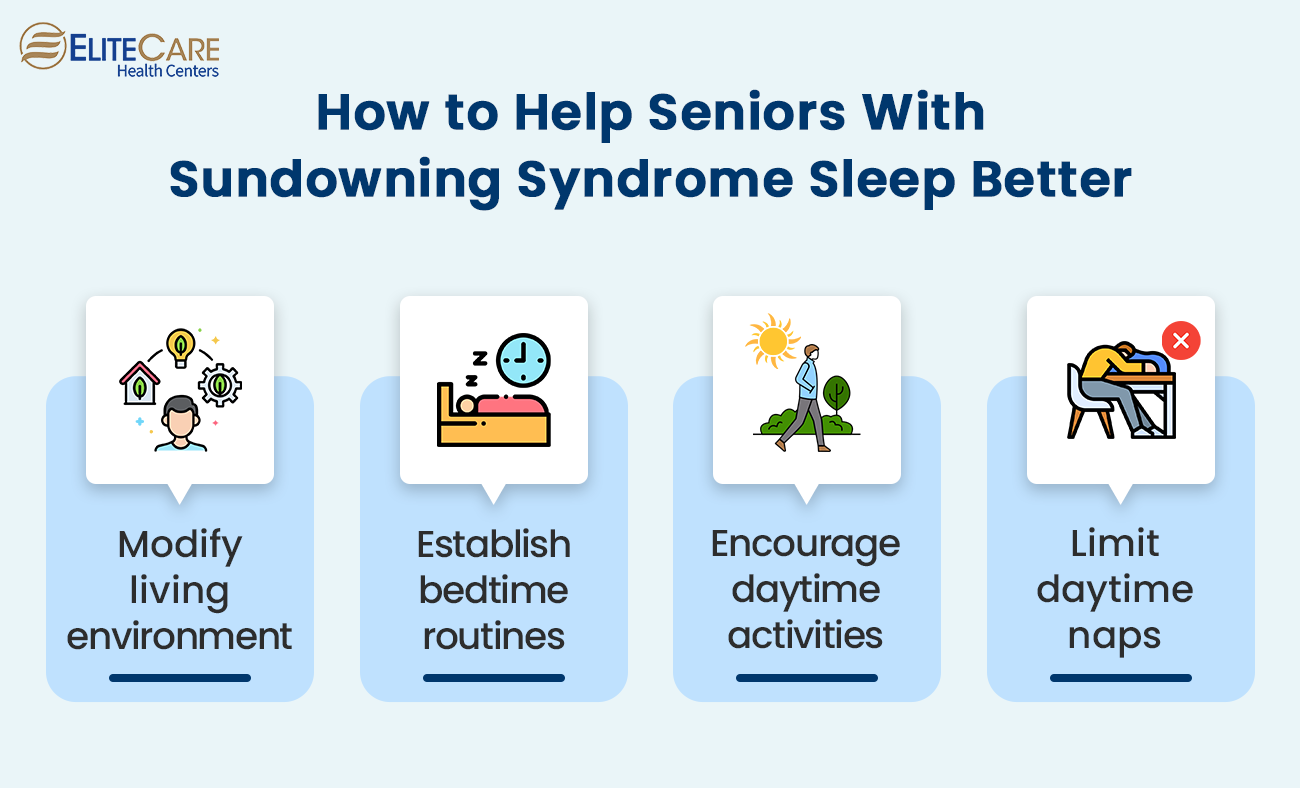 How to Help Seniors with Sundowning Syndrome Sleep Better