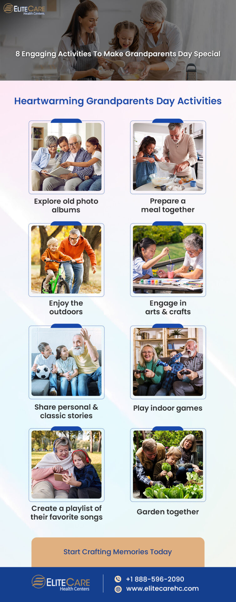 8 Engaging Activities to Make Grandparents Day Special | Infographic