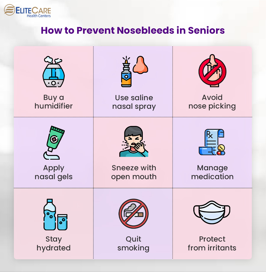 How to Prevent Nosebleeds in Seniors