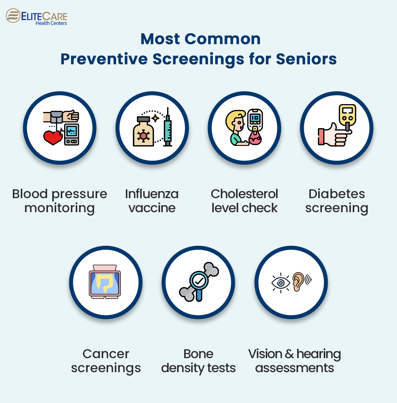 Most Common Preventive Screenings for Seniors