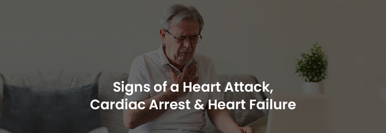 A Senior’s Guide to Heart Attack, Cardiac Arrest, and Heart Failure | Banner Image