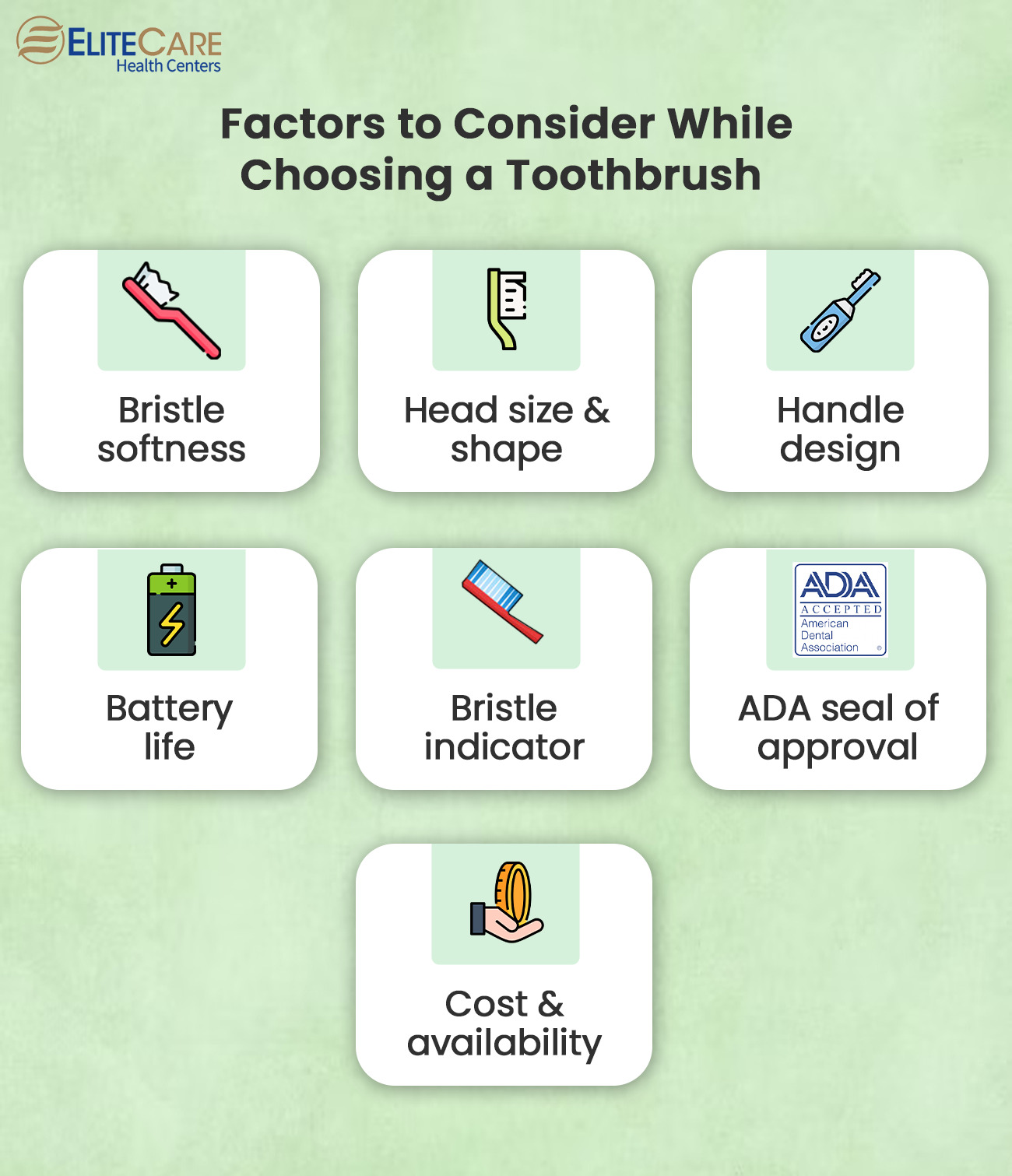 Factors to Consider While Choosing a Toothbrush