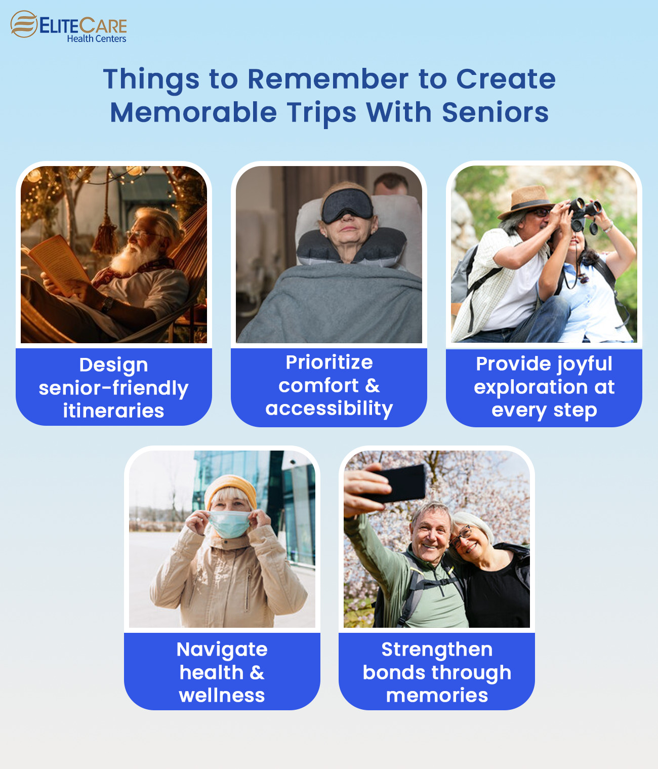 Things to Remember to Create Memorable Trips With Seniors