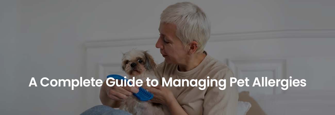 A Complete Guide to Managing Pet Allergies | Banner Image