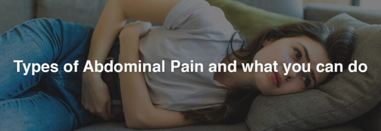 Different Types of Abdominal Pain and What To Do